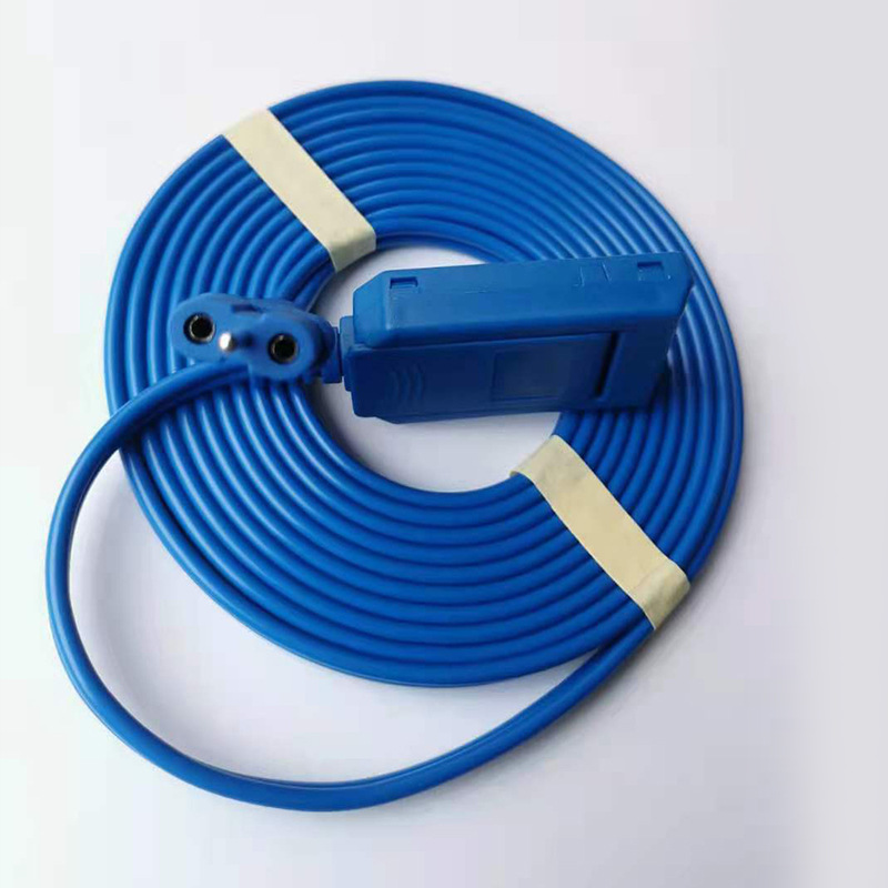 凹槽高频利普刀电极片极板夹具线REM扁插负极连线医疗微创-2